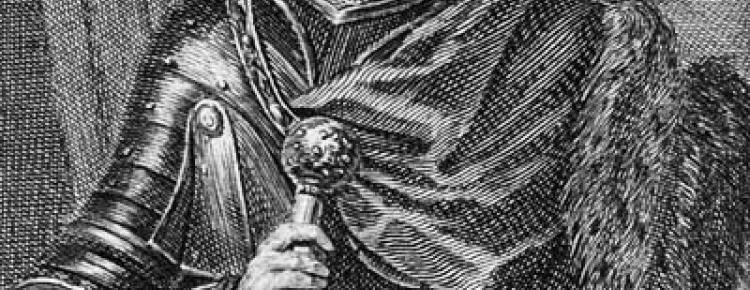 Hetman Ivan Mazepa. Author - Martin Berningroth. Engraving from the magazine “European Glory”, early 18th c.