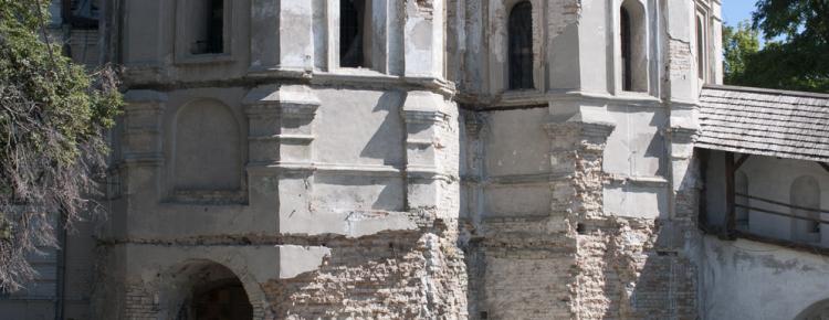 Онуфріївська церква-башта. 1698–1701 рр. Вигляд із південно-західного боку