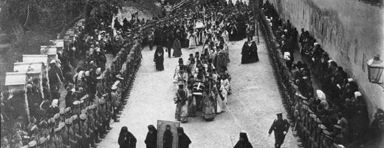 Перенесення мощей св. Євфросинії Полоцької 1910 р.