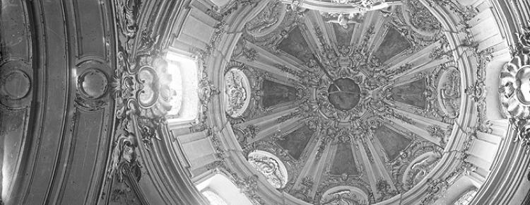 Фрагмент інтер’єру Андріївської церкви у Києві. 1930‑ті рр. [НА ІА НАН України, ф. 57]