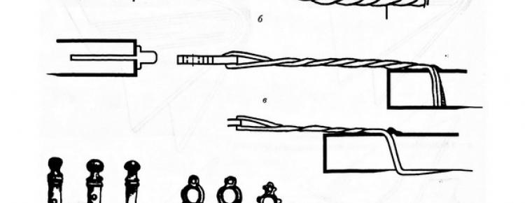 Конструкція візантійської застібки (за: Гальченко О. М. Оправа східнослов’янських рукописних книг та стародруків в Україні: історія, структура, опис. Київ, 2005)