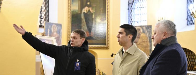 Делегація Республіки Молдова на чолі з міністром закордонних справ Міхаєм Попшоєм відвідала Національний заповідник “Києво-Печерська лавра”. image 1