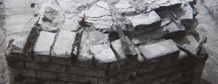 Мурування бані собору. 1982 р.