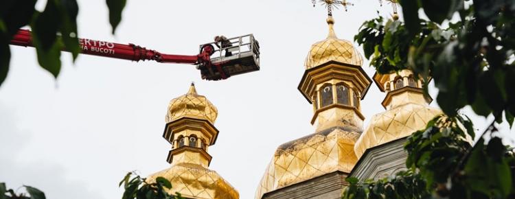 За підтримки ЮНЕСКО: у Лаврі запускають систему моніторингу стану Церкви Всіх Святих зображення 1