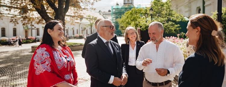 Президент Естонської Республіки Алар Каріс відвідав Національний заповідник «Києво-Печерська лавра» зображення 8