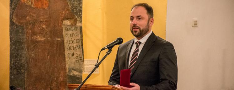 У Заповіднику відбулося вручення відзнак Мінкультури правоохоронцям, які викрили зловмисників, причетних до справи «Меча вікінга» зображення 7